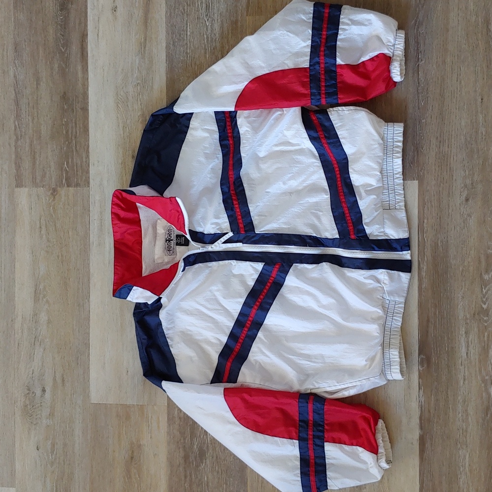 Vintage Forteza by River Edge Women's Full Zip Windbreaker Jacket Size L
